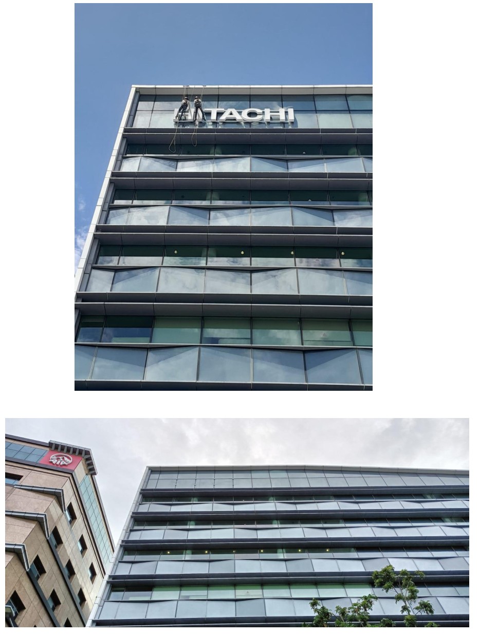 Hitachi Building completed project photo