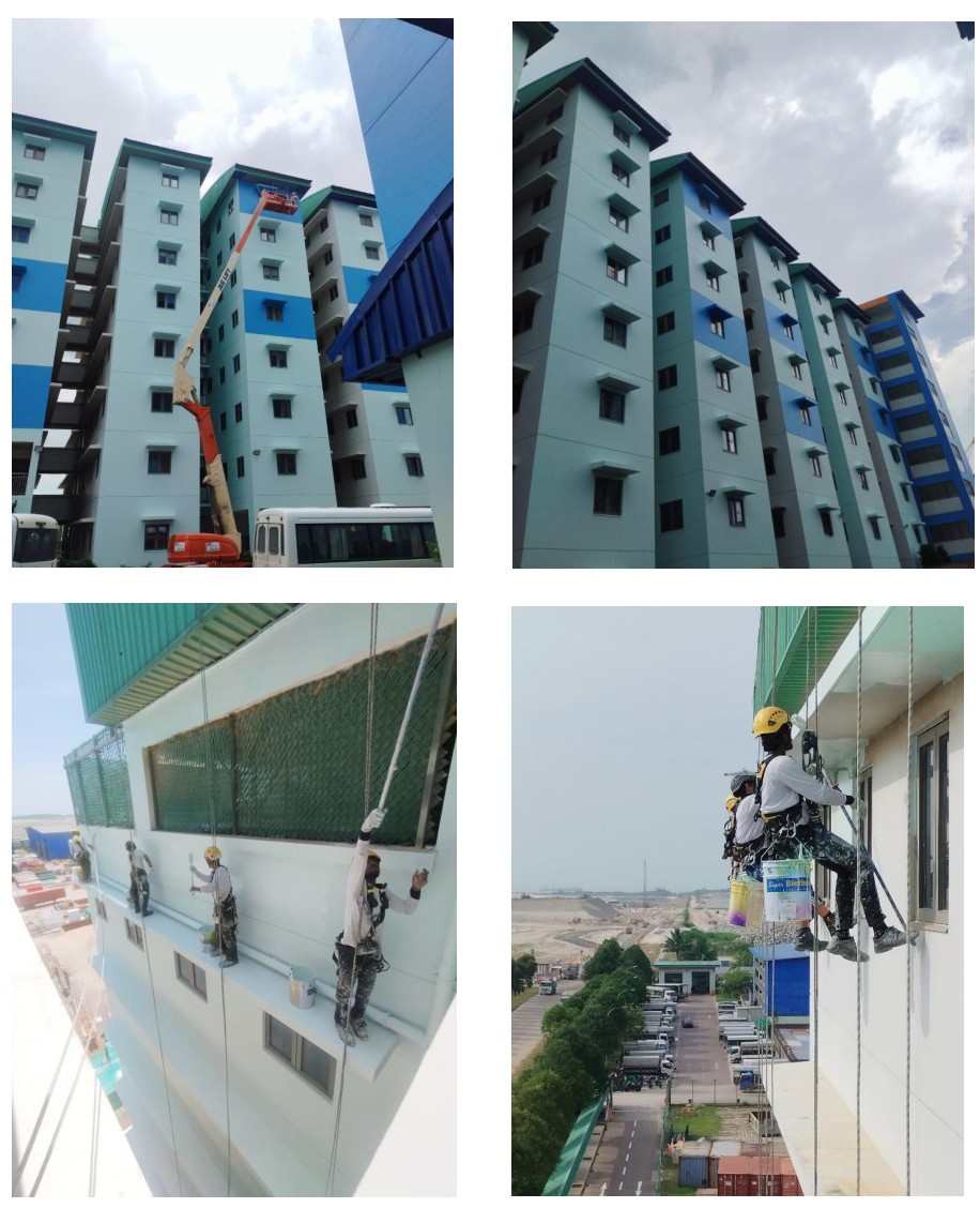 TBY Dormitory - 80 Tuas South Boulevard completed project photo
